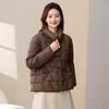 Herbst Winter Verdicken Warmer Parka Damen Lässig Süß Einfarbig Große Tasche Lockere Jacken Oberbekleidung