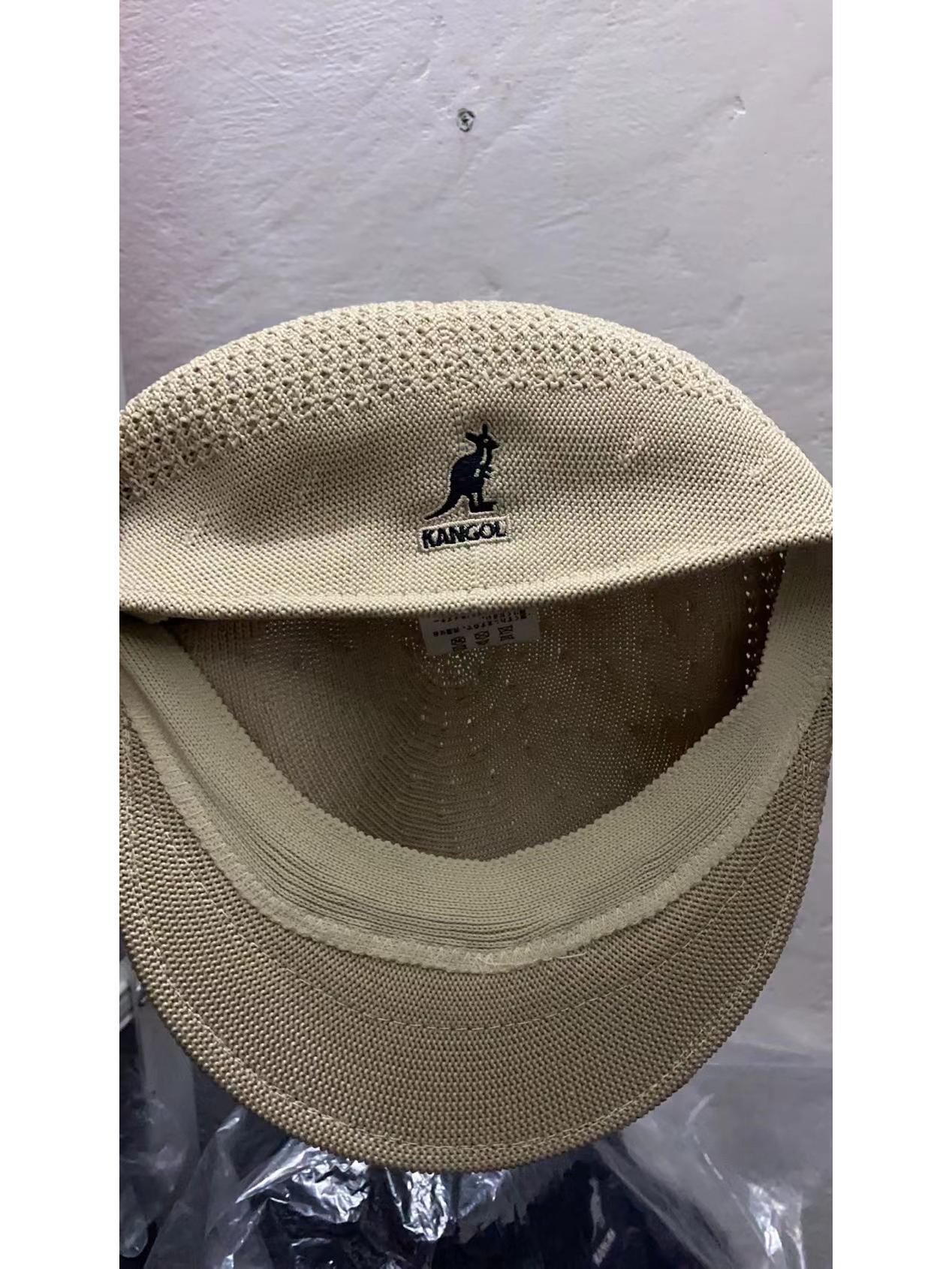 

KANGOL Унісекс Літній Сітчастий Берет - Вітрозахисна Пласка Кепка в Стилі Хюни L (58-60cm)