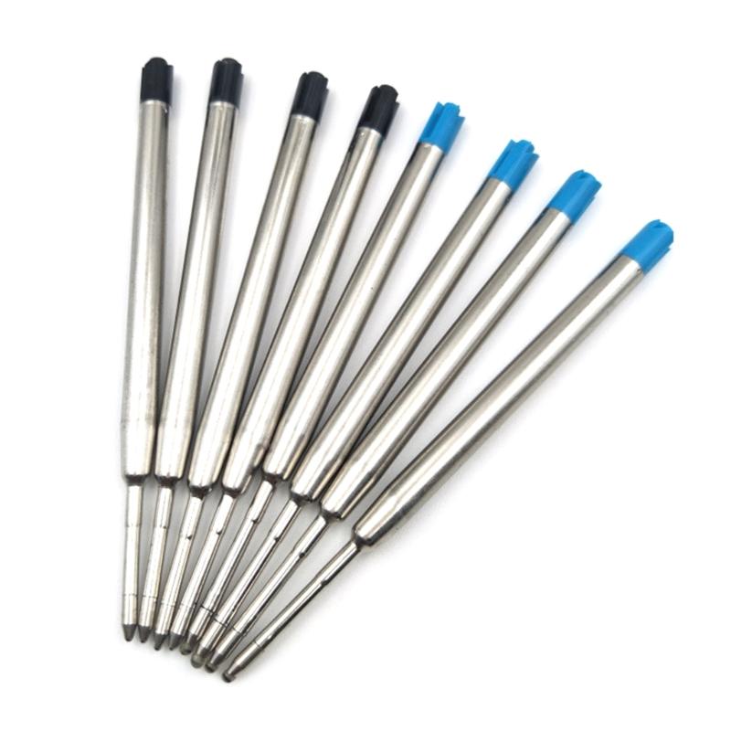 10Pcs Ball Points Pens Refills Metal Ballpoint Pen Refills, Replaceable Refills