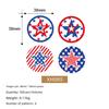 American Adhesive Xh065 Independence Day Election Stickers Perfect For Events Patriotic