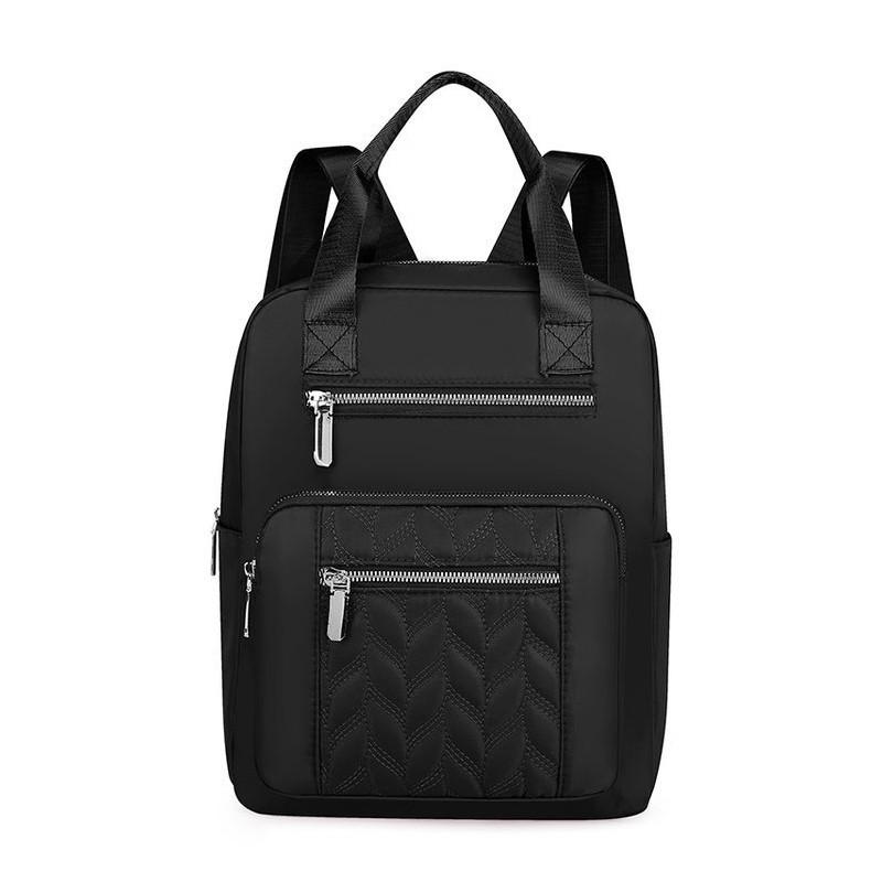 Trendy Portable Travel Backpack For Women Breathable And Lightweight чёрный