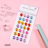 Educational Shiny Princess Gem Stickers for Girls - Crystal Diamonds Cartoon Dress-up Rewards