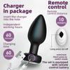 Wireless Remote 10 Frequency Anal Vibrator Adult Masturbation Butt Plug Intimate Massage Sex Toy Adult Supplies Anal Plug 18+