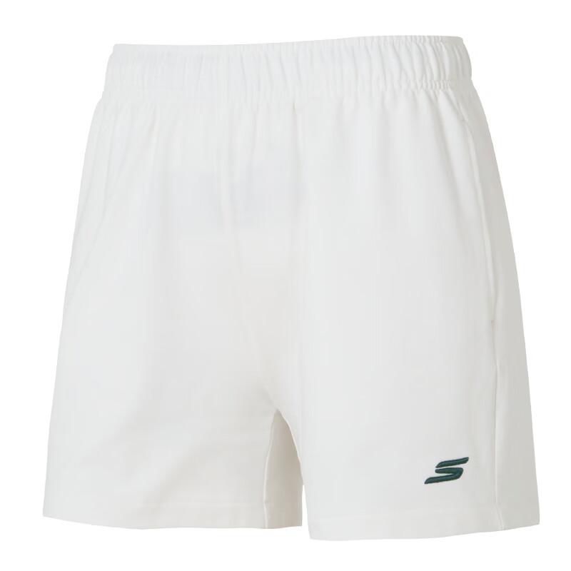 Skechers Comfort Sports Series Breathable Versatile Casual Shorts Women shorts Coconut-White P225W030-02UN M