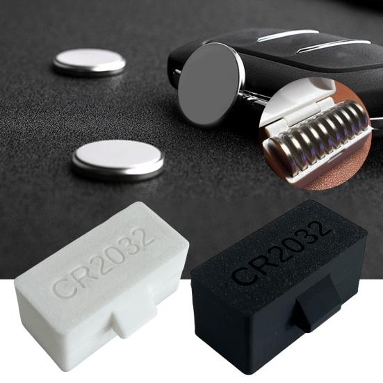 CR2032 Battery Storage Box Organizer Holder Case Protection Efficient Organization Compact