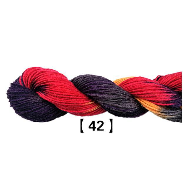 Fuyi Filo di Lana Tinta Acrilico Cotone per Scarpe per Artigianato Tessuto a Mano