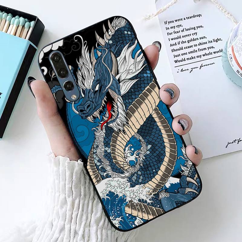 

Чехол для телефона с японским аниме «Дракон» для Huawei P30 40 20 10 8 9 lite pro plus Psmart2019 Huawei mate20lite