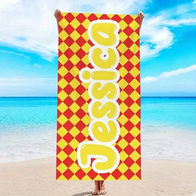 

Oversized Luxurious Quick-Drying Beach Towel Exclusively Stylish Bath Towel at Price W30*H60(CM)