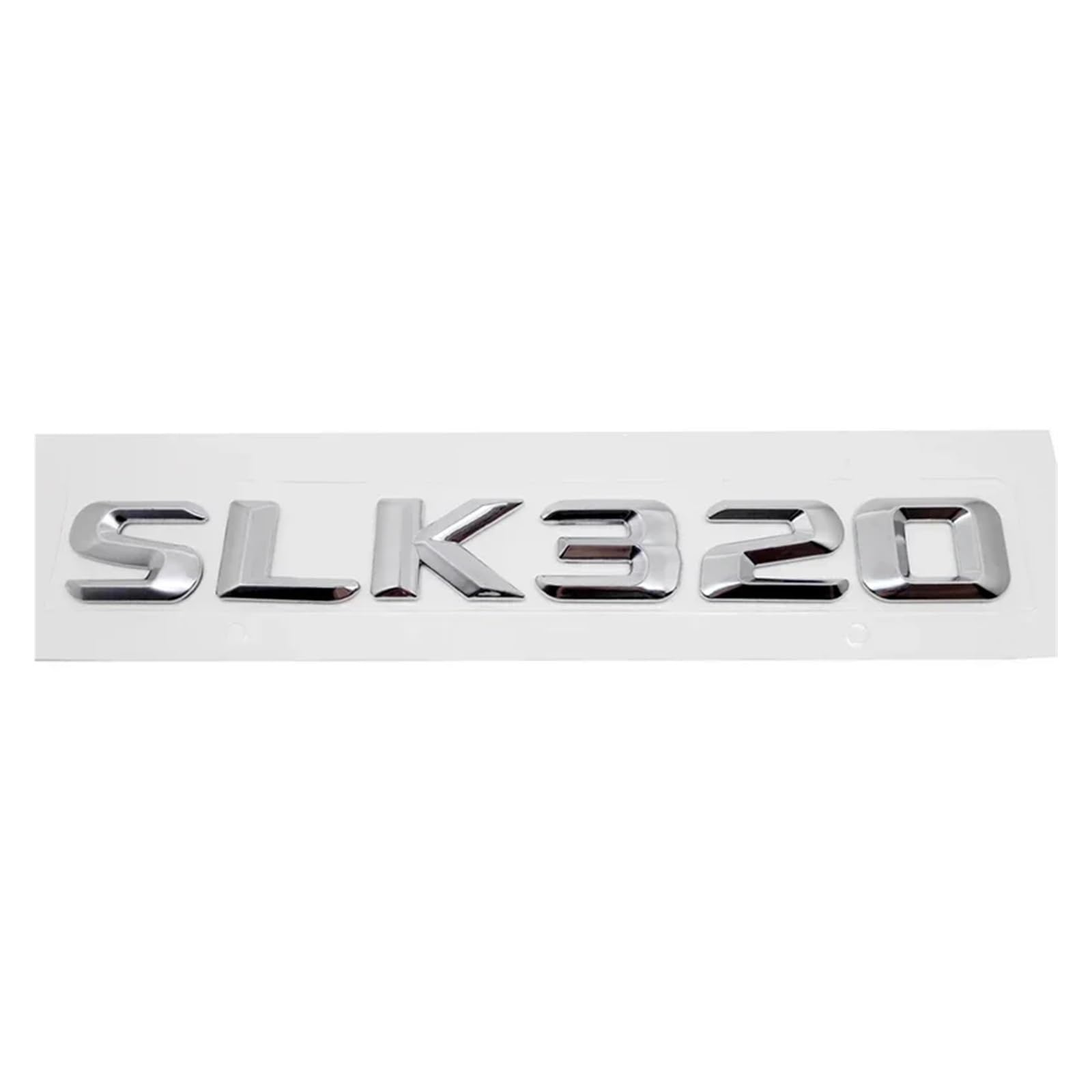 ALMVIS Car Tail Letter Sticker Rear Trunk Badge Emblem Fit for Mercedes Benz SLK55 Plastic