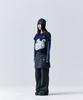 TANSANMAGNESIUM Rabbit Button Layered Long Sleeve (Navy)