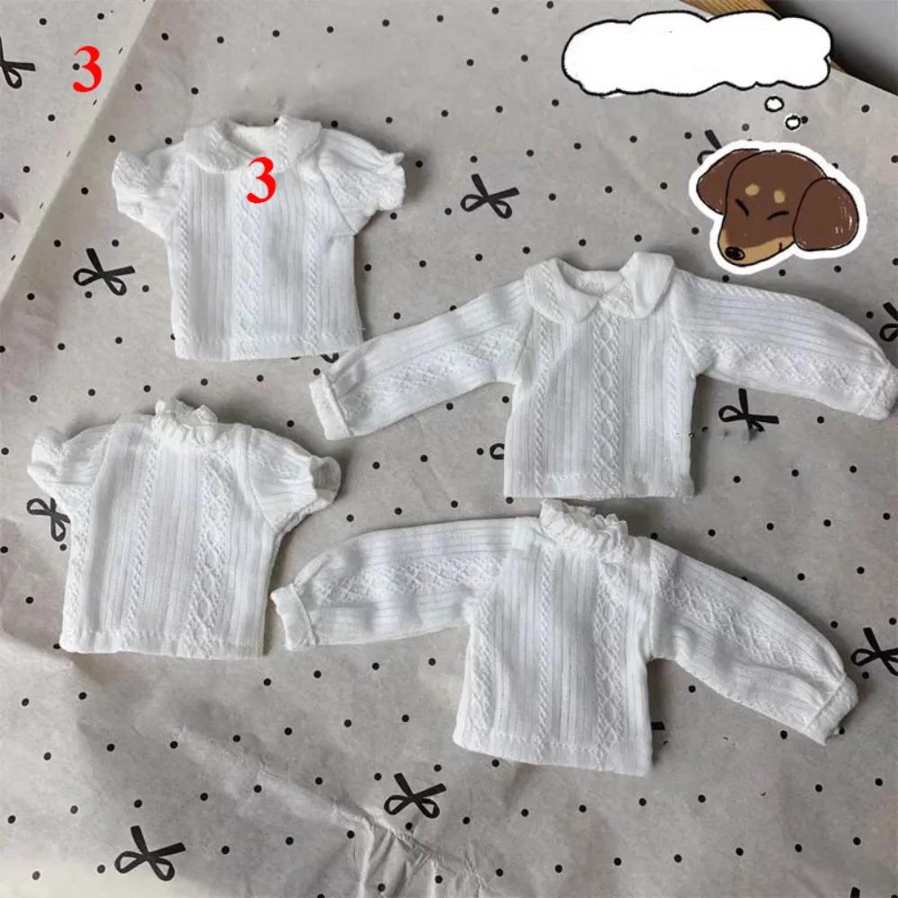 Handmade Long Sleeve Blouse Clothes for licca ob24/26/27 doll