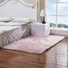 Rectangle/Square Soft Long Plush Fluffy Area Rug Carpet Ground Floor Mat Pad