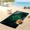 Real Betis Football Print Beach Towel, Large Soft Quick Dry Towel for Beach Camping Swimming