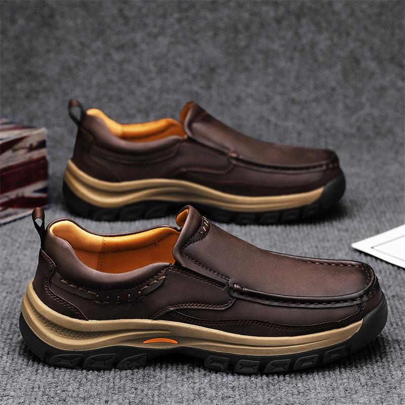 Fashion Men's Loafers Fashion Casual Shoes Comfortable Platform Flats Leisure Men Flats Classics Outdoor Trekking Shoes Zapatillas Male