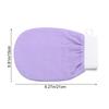 Smooth Skin Cleaner Massage Bath Glove Body Rub Exfoliating Towel Shower Scrubber
