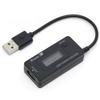 Root R Compatible USB Simple Checker with Accumulator and Simultaneous VA Display QC2.0 Voltage/Current (Black) RT-USBVAC4QC