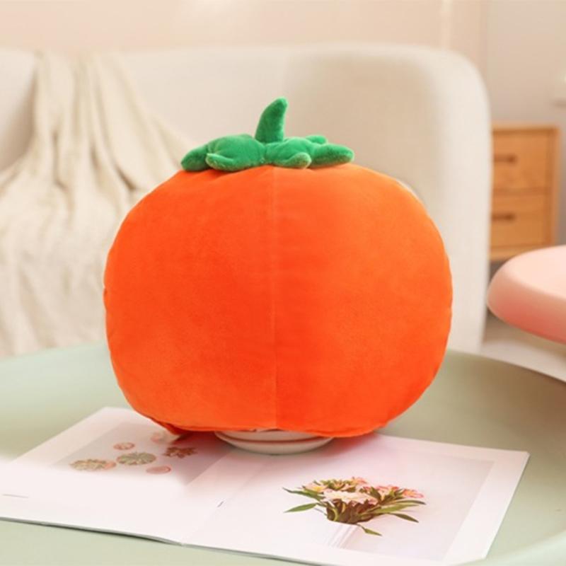 Children Headpiece With Cute Persimmon Design Fade Resistant Fabric Head Cover For Photo Props Holiday Celebrations