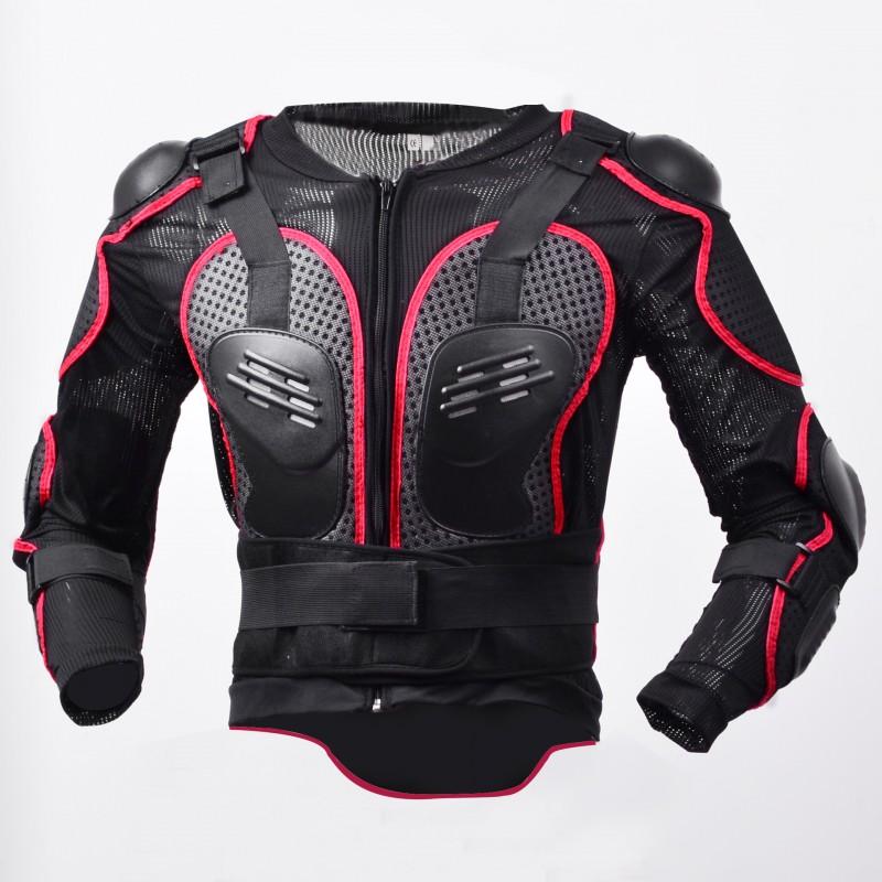 Motorcycle Body Armor Riding Gear Protective Chest Elbow Guard Breathable Crash Suit Off-Road Riders