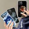 Interesting Statue D-DavidS For IPhone 17 16 15 14 13 12 Mini 11 Pro Max Transparent Case