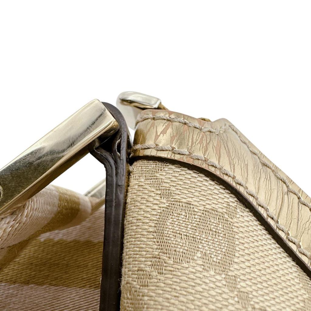 GUCCI GG plus Shoulder Bag Cross body GG Supreme Canvas Brown Women 181092 Used