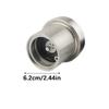 2.441" Corrosion Resistant Bearing Cover Dust Proof Housing Grease Plugs Hub Bearing Cover for Trailer Maintenance