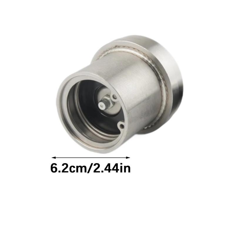 2.441" Corrosion Resistant Bearing Cover Dust Proof Housing Grease Plugs Hub Bearing Cover for Trailer Maintenance