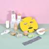 Realistic Pretend Play Makeup Toy Set Wooden Beauty Salon Toy For Girl With Cosmetic Accessories Encourages Creativity