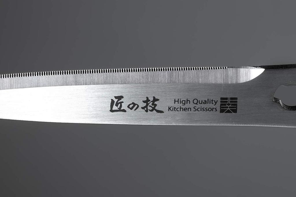 Takumi no Waza Stainless Steel Kitchen Long Scissors, Type, G-2033