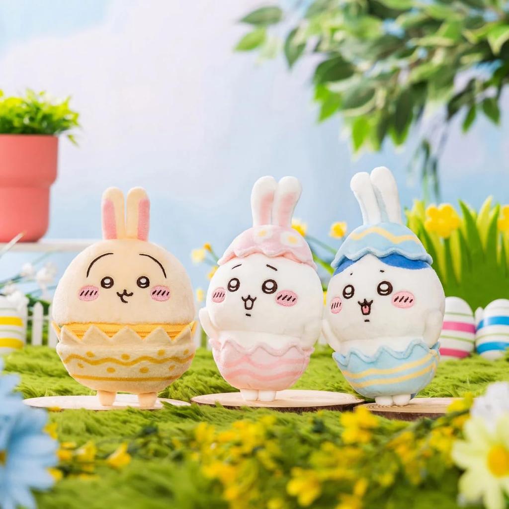 Chiikawa mascot plush toy Easter-themed (bunny)
