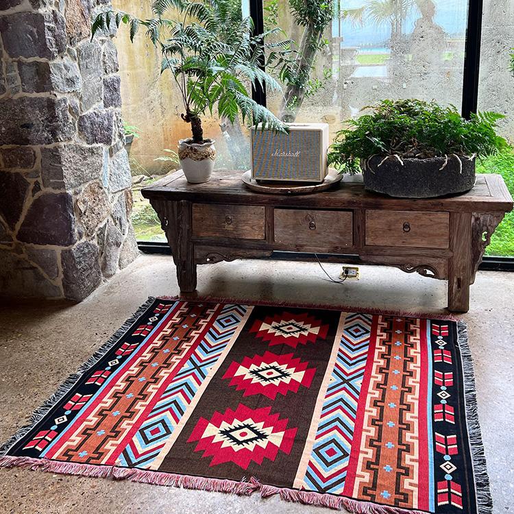 Boho Throw Blanket Hippie Living Room Decor Wall Tapestry Outdoor Picnic Camping Rug Mattress Beach Towel