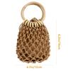 Woven Bag Net Bag Wooden Miss Mini
