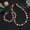 Ingemark Trendy Luxury Imitation Pearl Choker Necklace Women Exquisite Elegant Colorful Acrylic Rhinestone Bracelet Y2K Jewelry