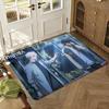 Hot Bl Anime L-link Click Floor Mat Soft Thickened Absorbent Non-Slip Bedroom Living Room Door Mat Home Decor Flannel Rugs