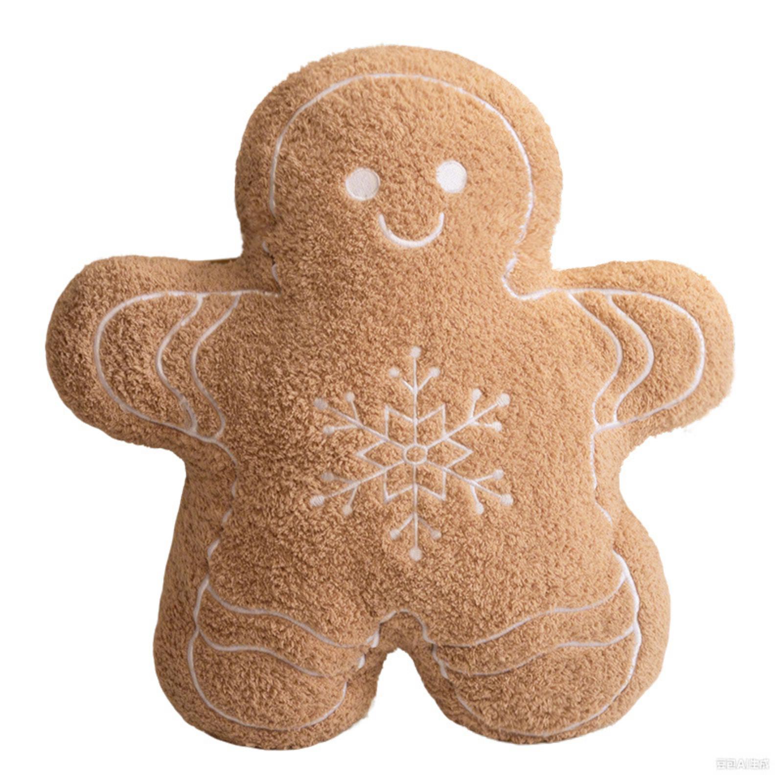 

Рождественские снежинки, Рождественский дом, Плюшевые мультяшные декоративные подушки, Праздничные атмосферные украшения One Size