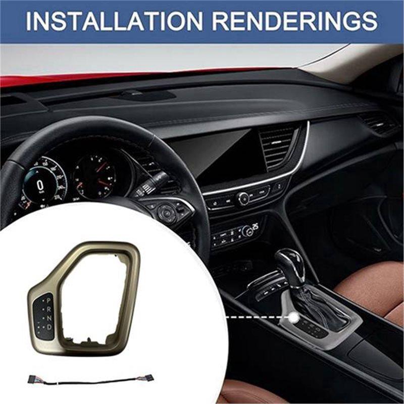Car Gear Shift Bezel Trim Cover Wiring Harness 5YD27XSAAA 5YD27LS5AA For Jeep Cherokee 14-18 Transmission Shifter Panel