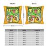 Italian Brainrot Meme Pillow Cover Vintage Pillow Case For Sofa Home Decoration Design Pillowcases Gift