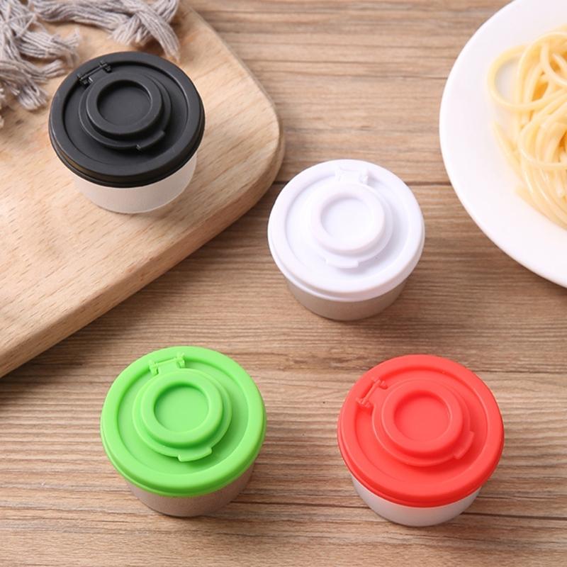 Pack Of 4 Small Plastic PP Seasoning Bottles With Tight Seal For Kitchen Camping And Travel