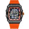 New Richard Domineering Silver Dragon Luminous Waterproof Men's Wristwatch