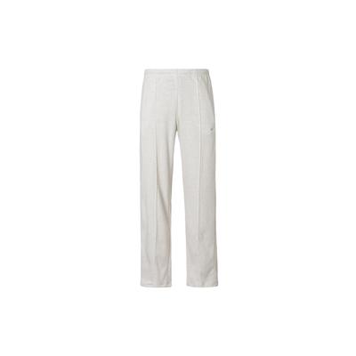 Vêtements de sport Chill Terry Style français Couleur unie Confortable Décontracté Taille moyenne Pantalon de survêtement tricoté Bas pour femmes Bouleau HF6459-051