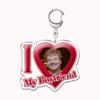 Oppenheimer I Love My Boyfriend Keyring Red Heart Red Heart Key Ring  Couple
