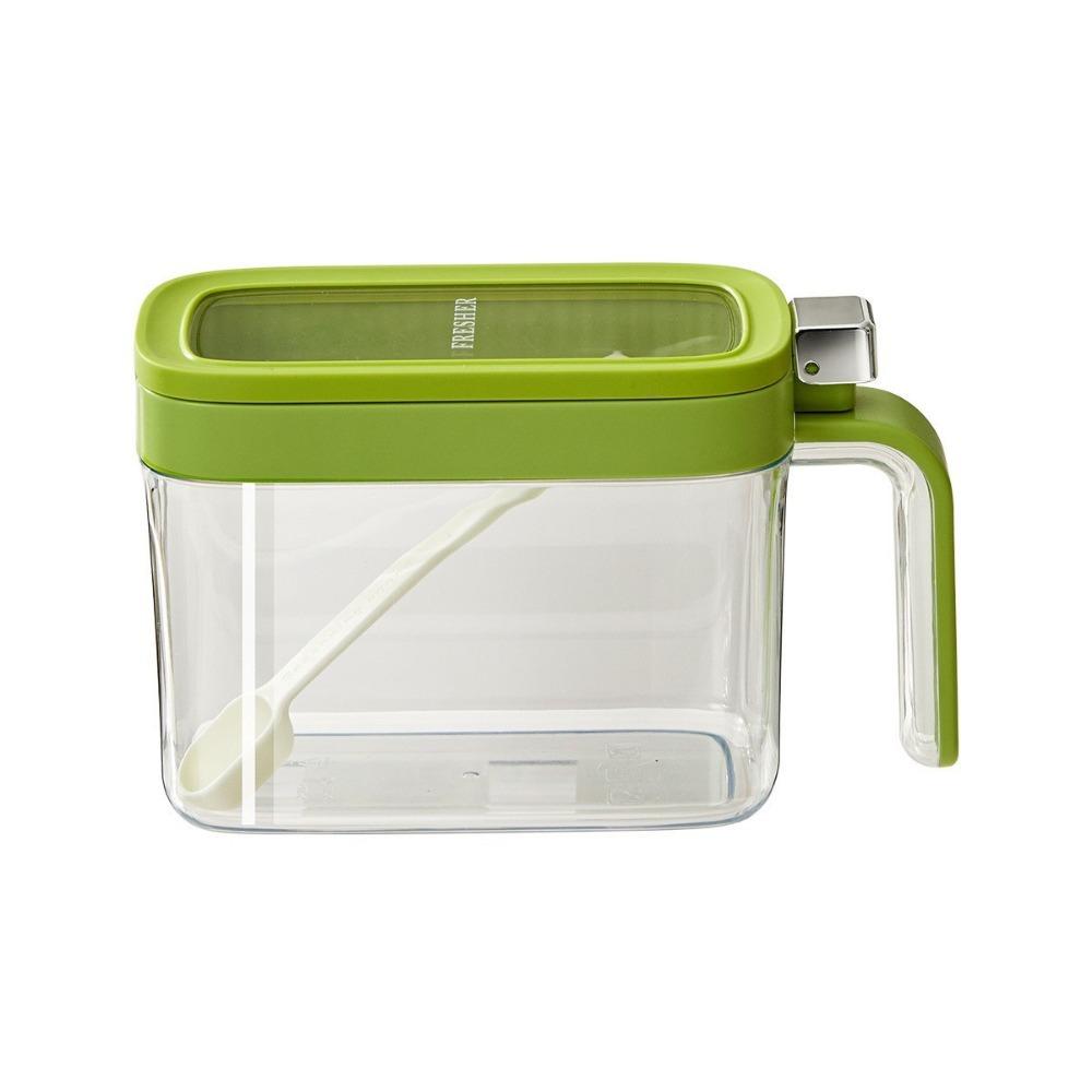 Plastic Pop-Top Seasoning Box Sealed Spice Storage Container Practical Spice Jars  Kitchen