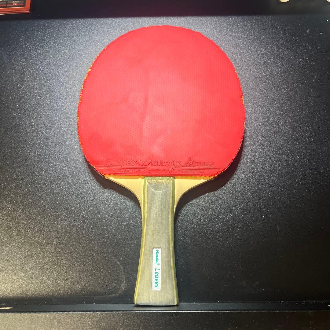 Used Weekend price reduction! nittaku leave red takkiness black sriber el