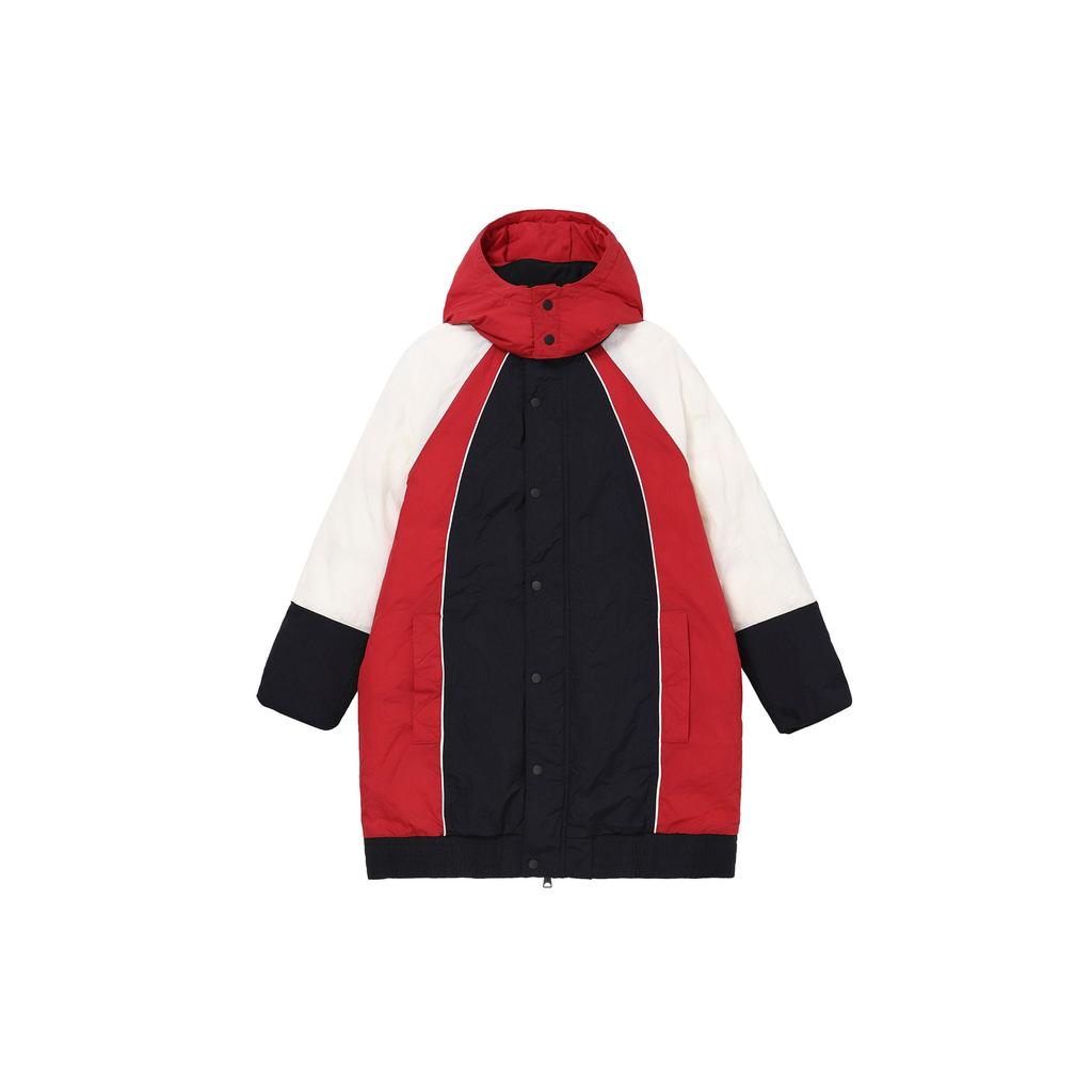 Jordan Mid-Length Brand Logo Detachable Hood Warm Fleece-Lined Durable Down Jacket Women Outerwear Multicolor DH0782-011