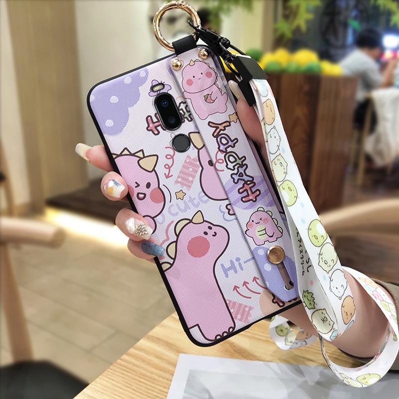 Dirt-resistant Durable Phone Case For Meizu M8/V8 Pro Anti-dust Cute Soft Case Kickstand Silicone Anti-knock Shockproof