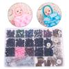 330 pcs Wooden and Plastic Safety Puppet Eyes and Joints Handmade Material Sewing Craft for Dolls Animal for  DIY Lover