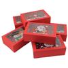 12 Pcs Christmas Cookie Boxes Holiday Gifts Baking Box Food Treat Container