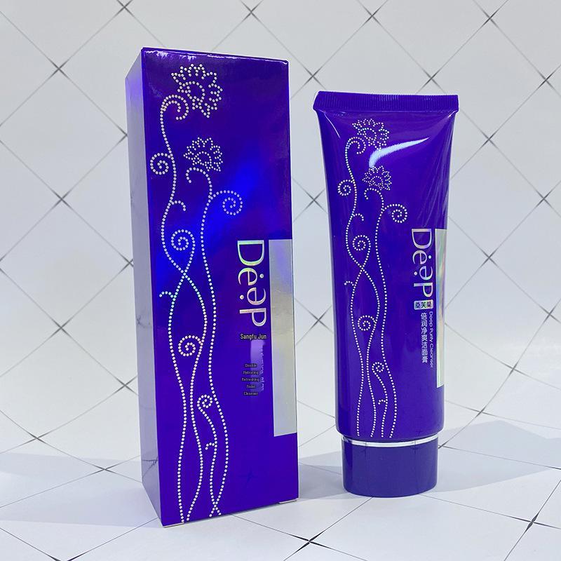 Sangfuren skincare set with hydrating toner, moisturizing emulsion, refining foundation, smoothing eye cream, essence, and cleanser.