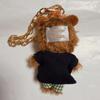 [USED] Tiny Zoo Artist Felt Teddy Bear Handmade Plush Toy