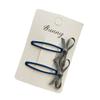 Korean Retro Plaid Bow Hairpin Hairpin Ins Basic All-match Girls Do Not Hurt Their Hair Side Bangs Hairpin