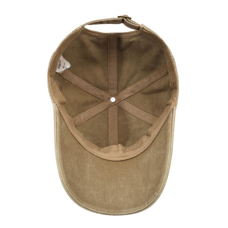 Unisexová baseballová čepice v korejském stylu s výšivkou, klobouk proti slunci